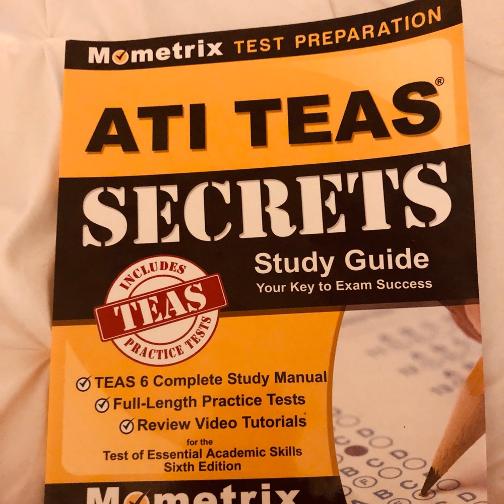 ATI TEAS Secret study guide nursing school.